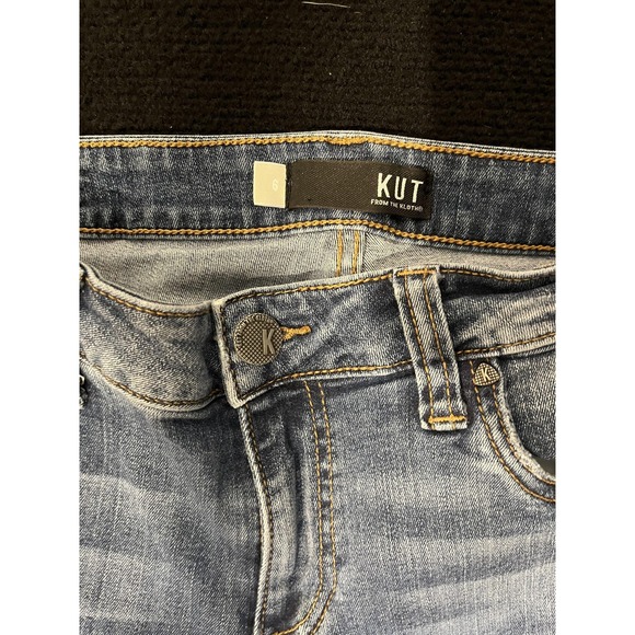 Kut From The Kloth Jeans Womens‎ 6 Connie Ankle Skinny Frayed Hem Denim - Picture 6 of 15